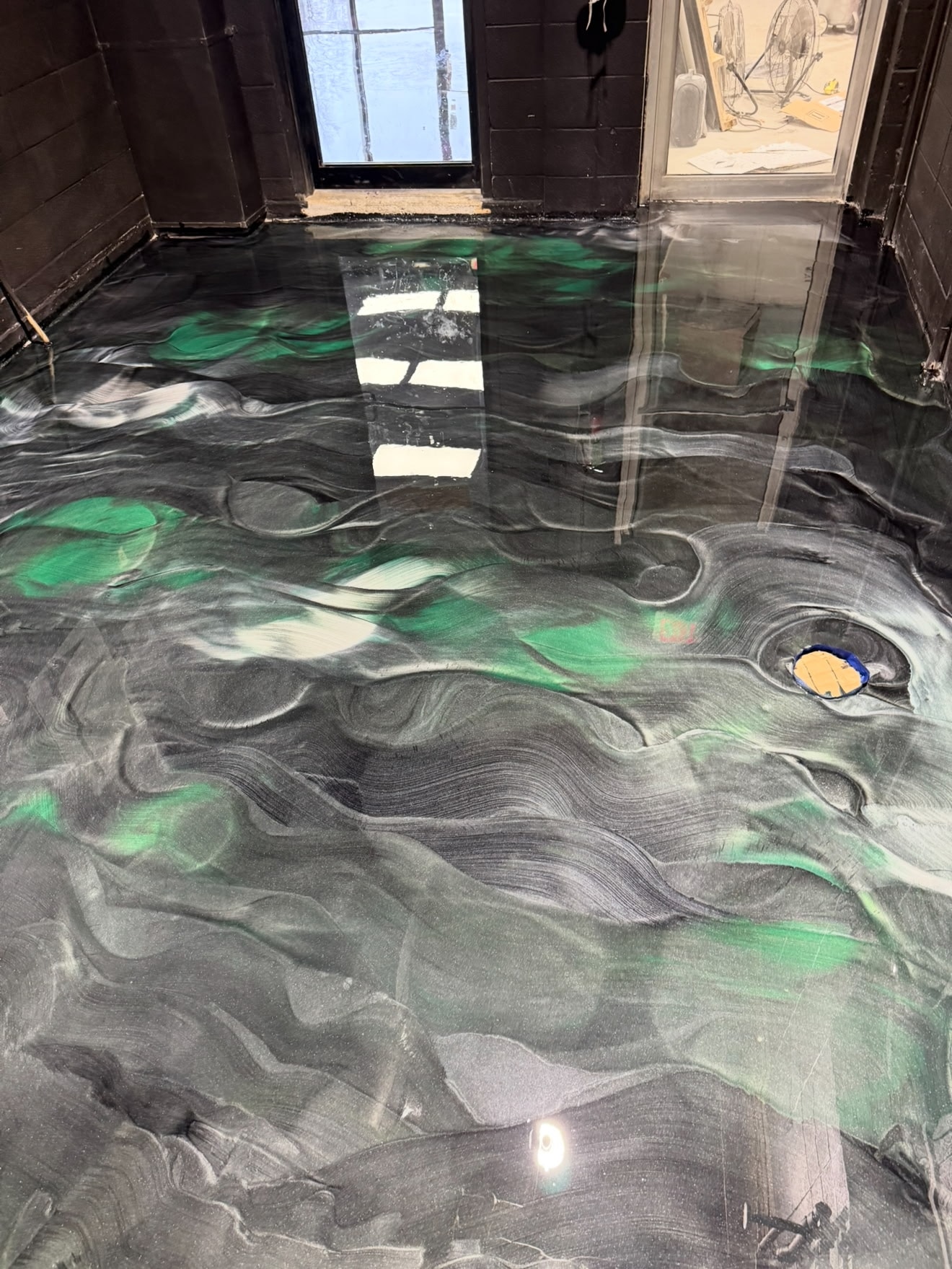 Epoxy flooring project 4 by Effortless Epoxy