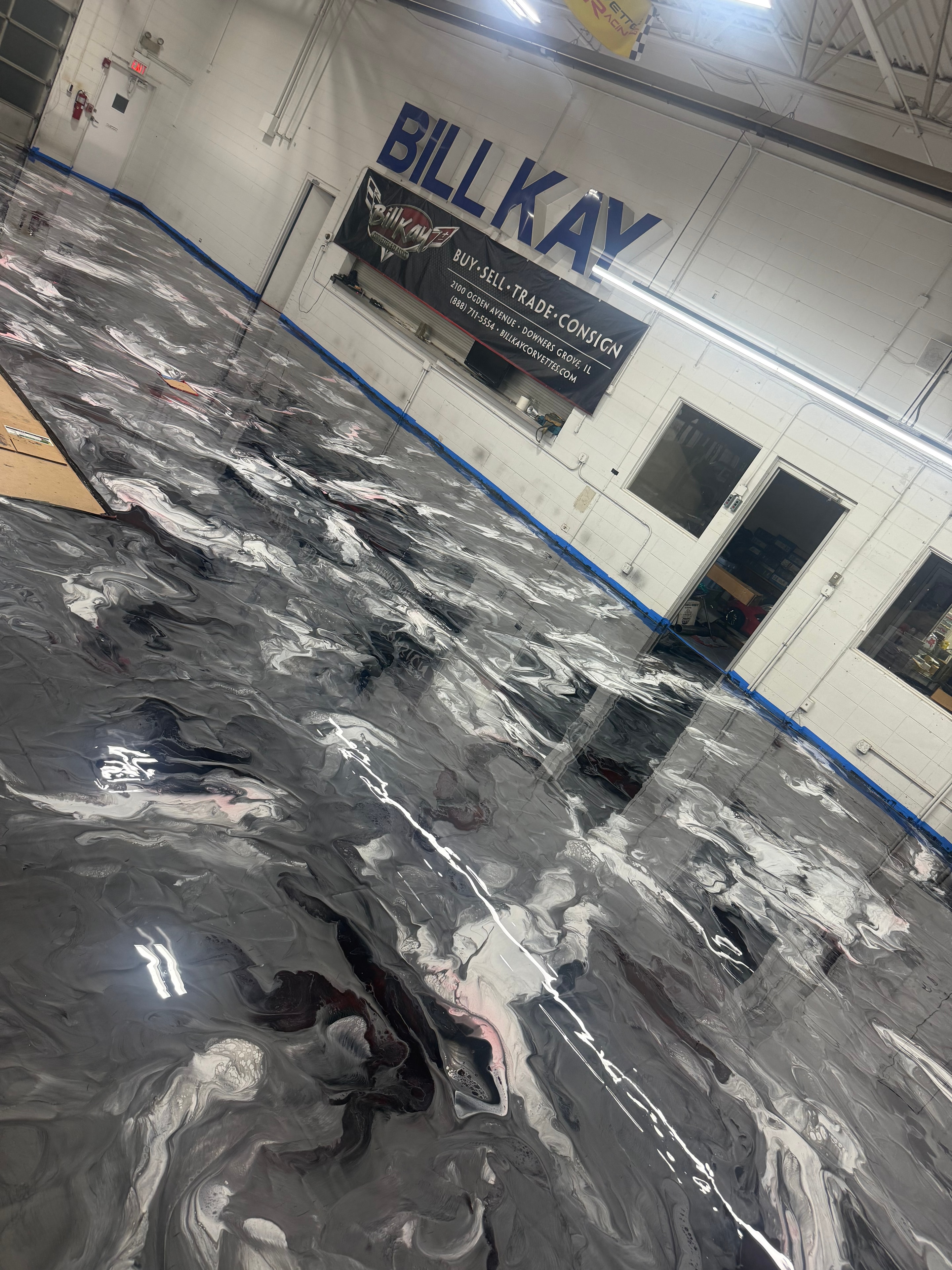 Epoxy flooring project 5 by Effortless Epoxy