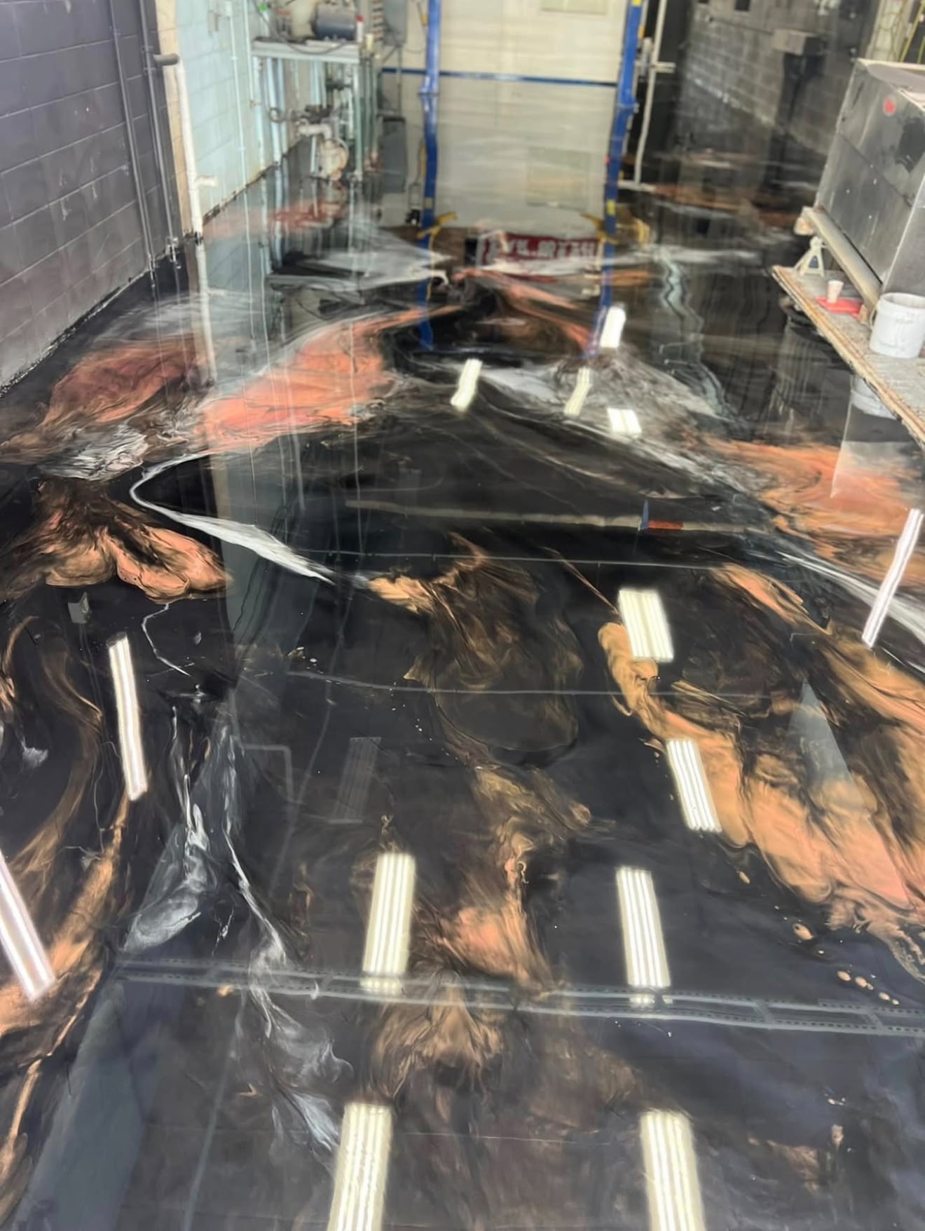 Epoxy flooring project 6 by Effortless Epoxy